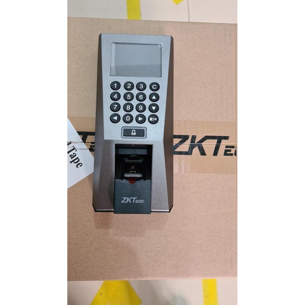 Jual Mesin Absensi Dan Akses Kontrol Fingerprint Zkteco F Rfid Card Shopee Indonesia