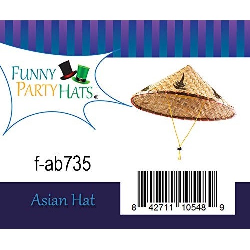 Jual Funny Party Hats Asian Hat Rice Paddy Hat Chinese Hat | Shopee ...