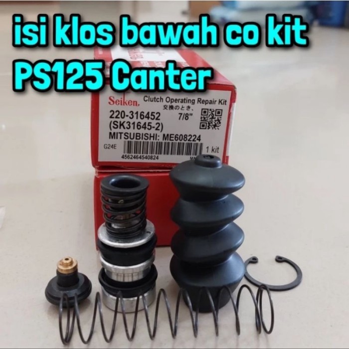Jual ISI KIT MASTER KLOS KOPLING BAWAH CO KIT PS125 CANTER SK ME608224 ...