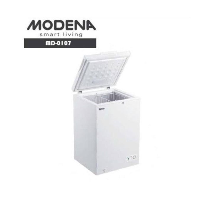 Jual MODENA CHEST FREEZER 105 LITER MD0107 / MD 0107 | Shopee Indonesia