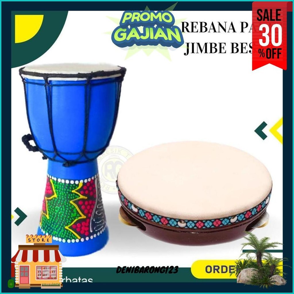 Jual Termurah! Jimbe Ukuran Mini Tinggi 25 Cm - Alat Musik Tradisional ...