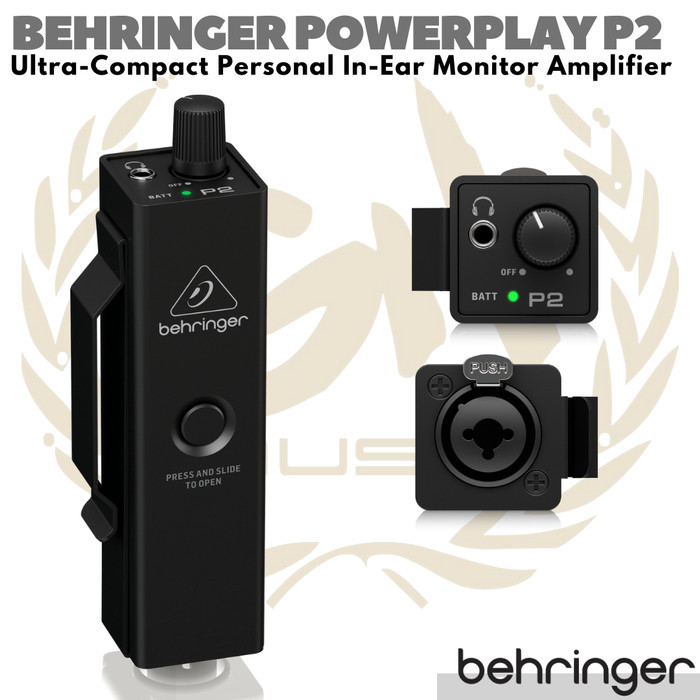 Jual BEHRINGER POWERPLAY P2 Personal In Ear / Headphone Monitor ...