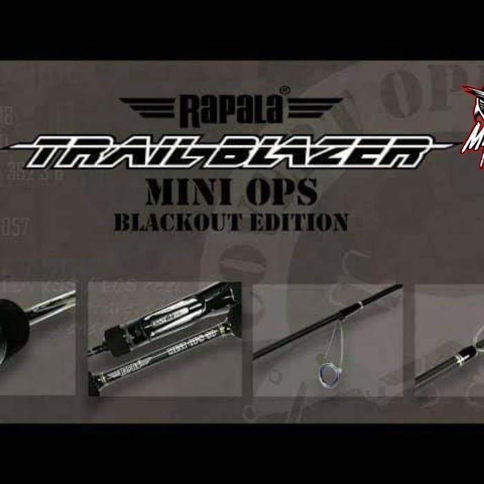 Canne Spinning Rapala Trail Brazer Mini Ops 56 Travel - TBMOS564UL - 4 Brins