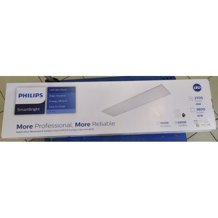 Jual Philips led slim panel RC091V led 27S PVC 30x120 28watt | Shopee ...
