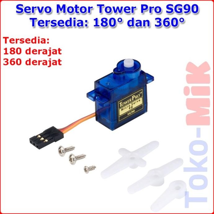 Jual TOWERPRO SG90 MICRO SERVO MOTOR SG90 MOTOR SERVO SG 90 tokmi99 ...