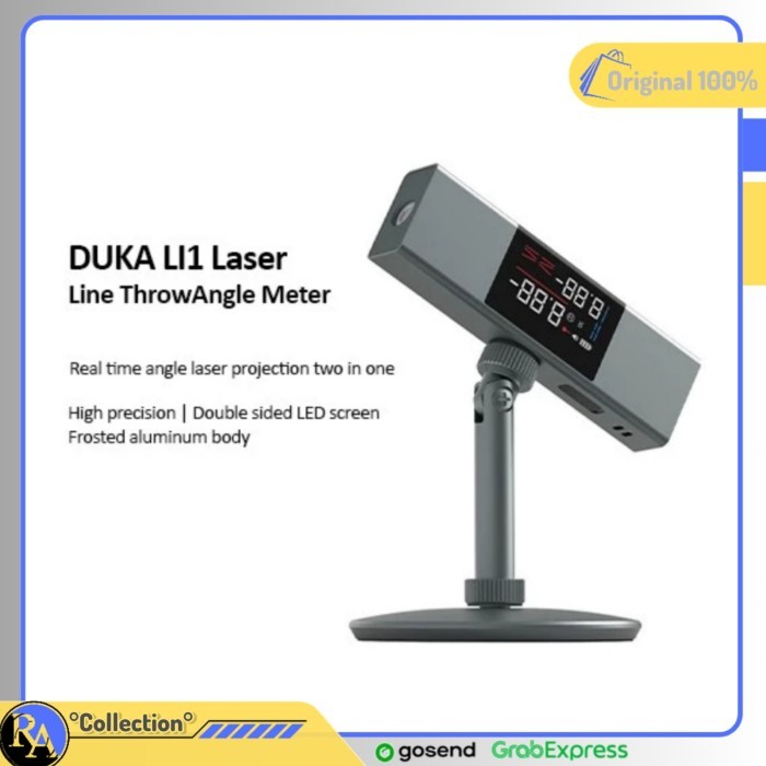 Jual Duka Atuman Li1 Laser Line Projector Angle Inclinometer Dual Laser ...