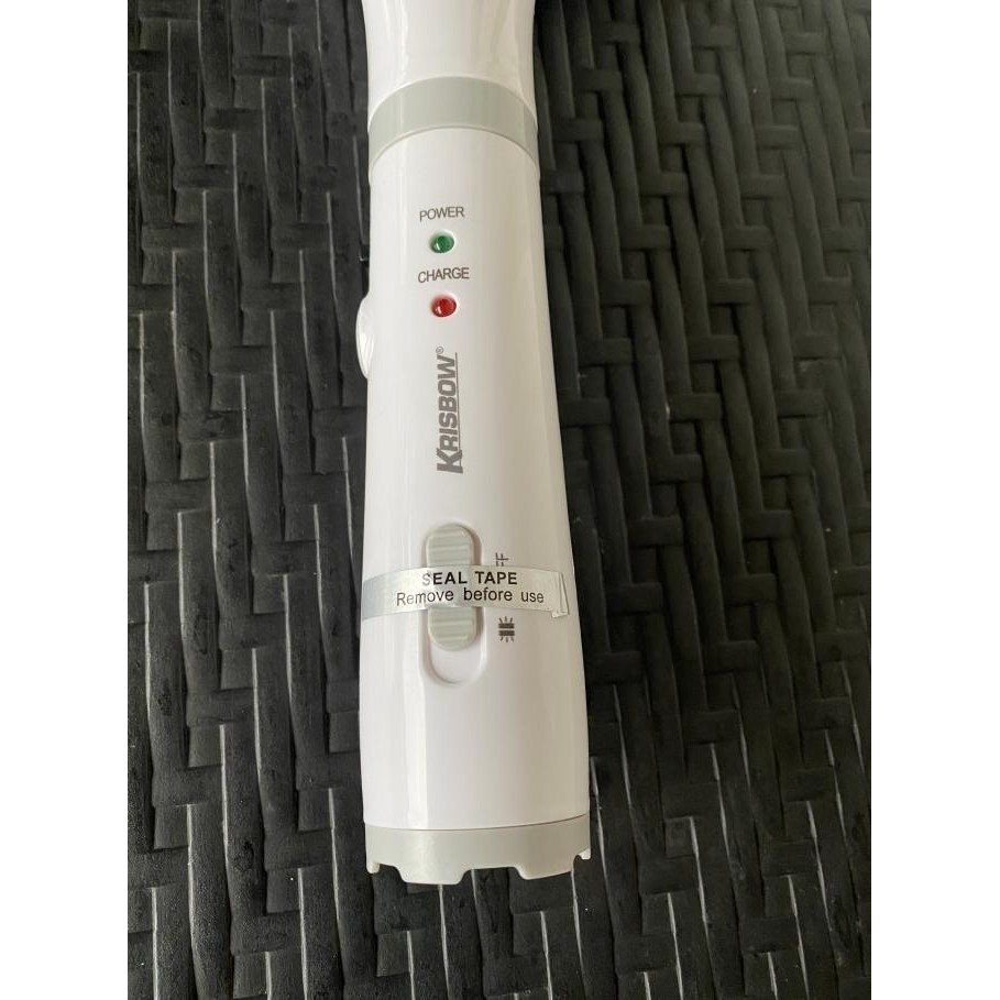 Jual Krisbow Raket Nyamuk Lampu senter Led cas rechargeable | Shopee ...