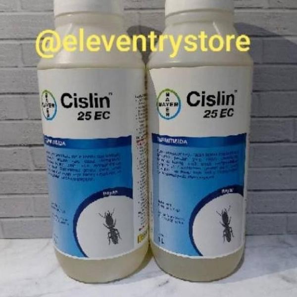 Jual Cislin 25 EC 1 Liter Anti Rayap Bangunan Rumah dan Kayu | Shopee ...