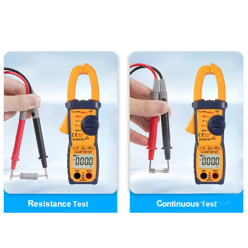 Jual Frogbro Digital Multimeter Voltage Tester Clamp Meter AC/DC 6A ...