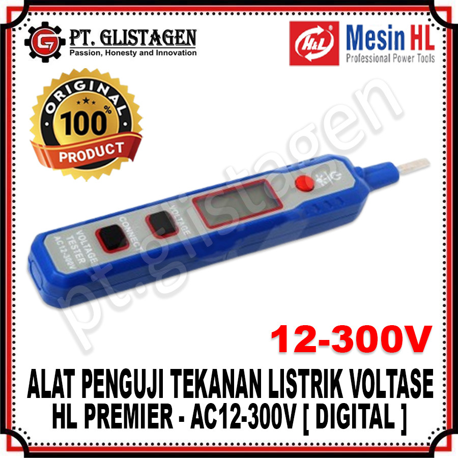 Jual HL Premier AC12-300V Digital Multimeter Tester Digital Voltase ...