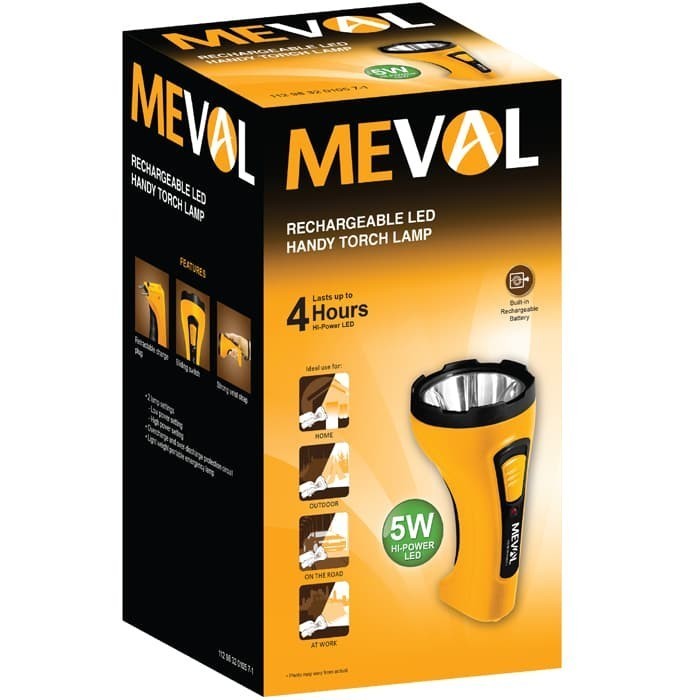 Jual @=@=@=@=] MEVAL Senter Charge LED 5W HIGH POWER Terang Kepala ...