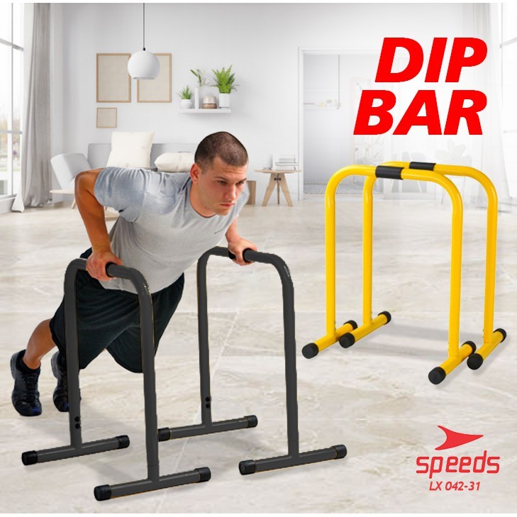 Jual SPEEDS Sport Dip Bar Alat Fitness Olahraga Gym Lebert