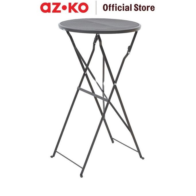 Jual AZKO Soleil Preston Meja Bar Lipat Round - Cokelat Sandy Coffee ...