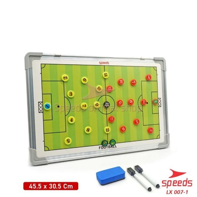 Jual NEW Papan Strategi Sepak Bola Futsal Football Coach Board speeds