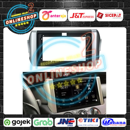 Jual Frame Innova 2016 9 inch Frame audio Innova reborn Panel 10 inch ...