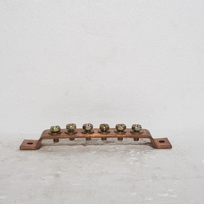 Jual Busbar Arde Tembaga 3x20mm / Busbar Grounding Tembaga 3x20 mm ...