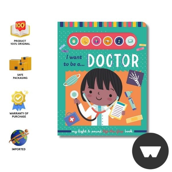 Jual North Parade Publishing - 6 Button Light And Sound Book: Doctor ...