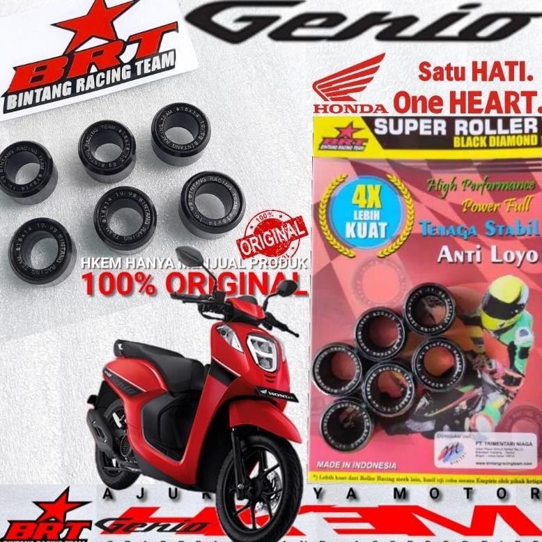 Jual al BRT RACING ROLLER RACING GENIO ROLLER HINDA GENIO VARIO 125 BRT ...