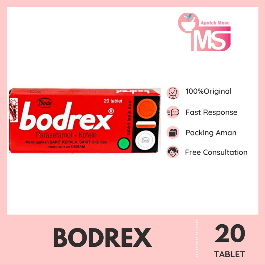 Jual BODREX 20 TABLET | Shopee Indonesia