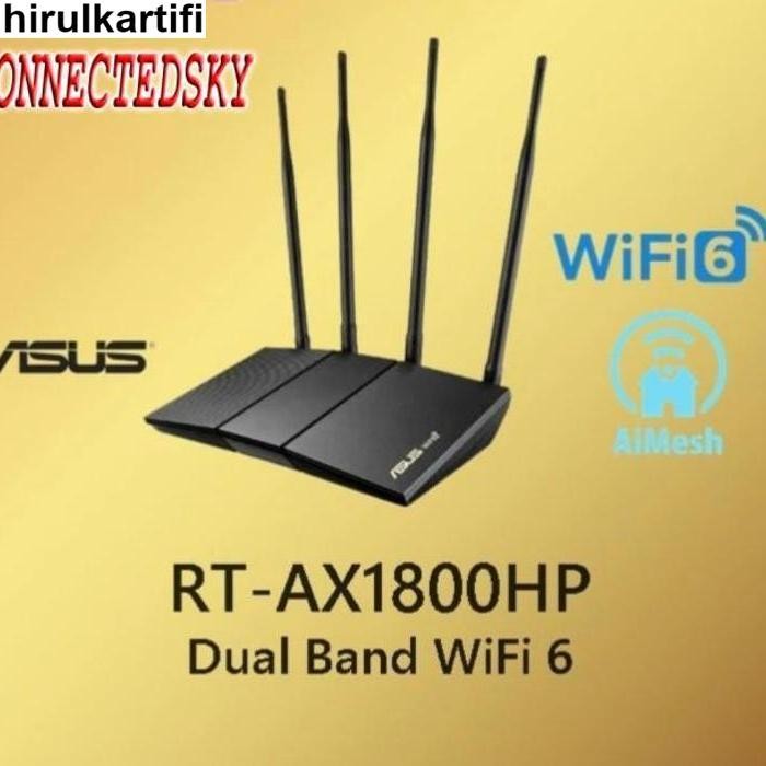 Jual 100% Original ASUS RT-AX1800HP AX1800 Dual Band WiFi 6 Wireless ...