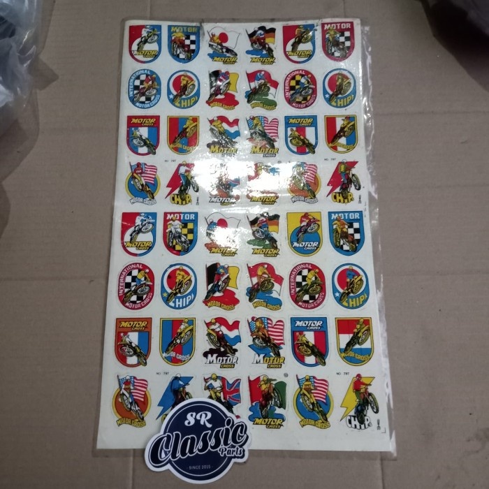 Jual Sticker Gambar Jadul Lawas Anti Luntur New Old Stok Harga Per ...