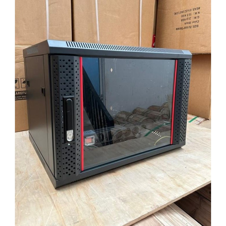 Jual Komponen Komputer Wallmount Rack 8U Depth 500Mm / Rack Server 8U ...