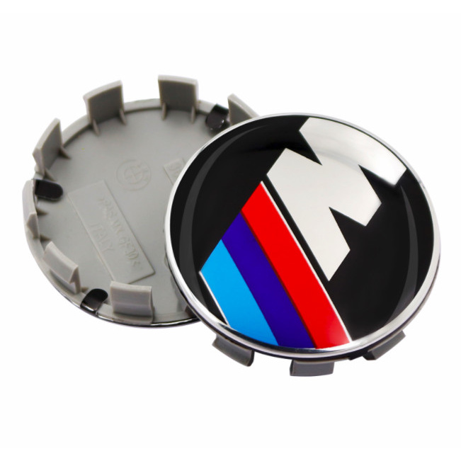 Jual MW MPOWER WHEEL CENTER CAP ATAU DOP RODA VELG BIRU PUTIH 56MM ...
