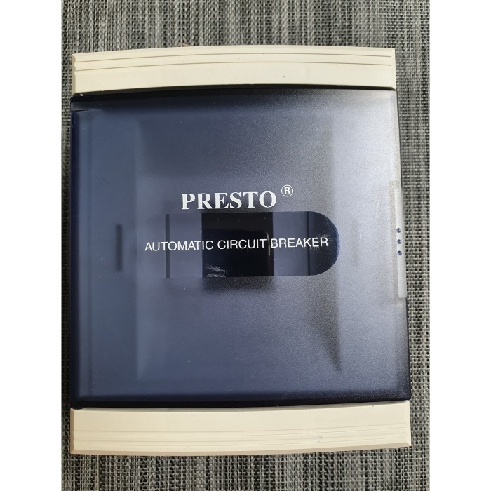 Jual PRESTO Automatic circuit breaker MCB Box 4 grup group | Shopee ...