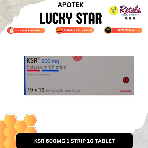 Jual KSR 600MG 1 STRIP 10 TABLET | Shopee Indonesia