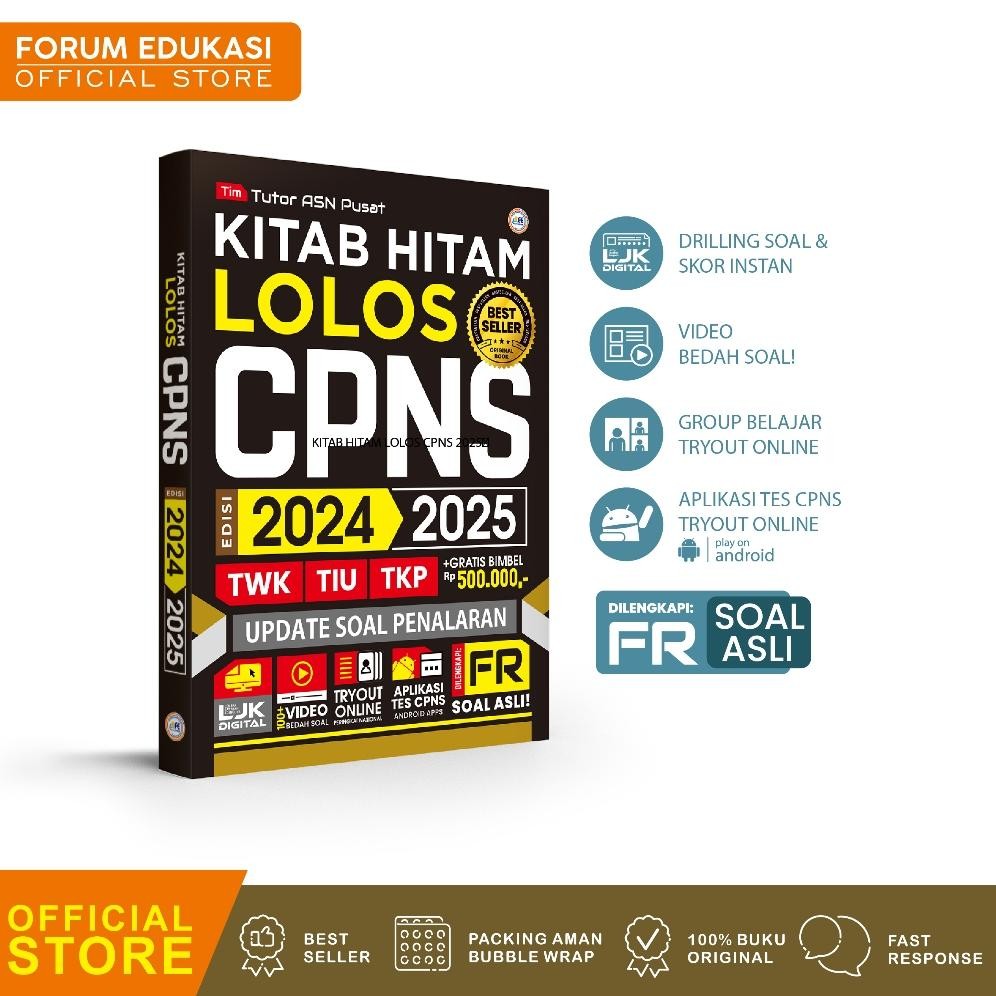 Jual Ew Buku Cpns Kitab Hitam Lolos Cpns