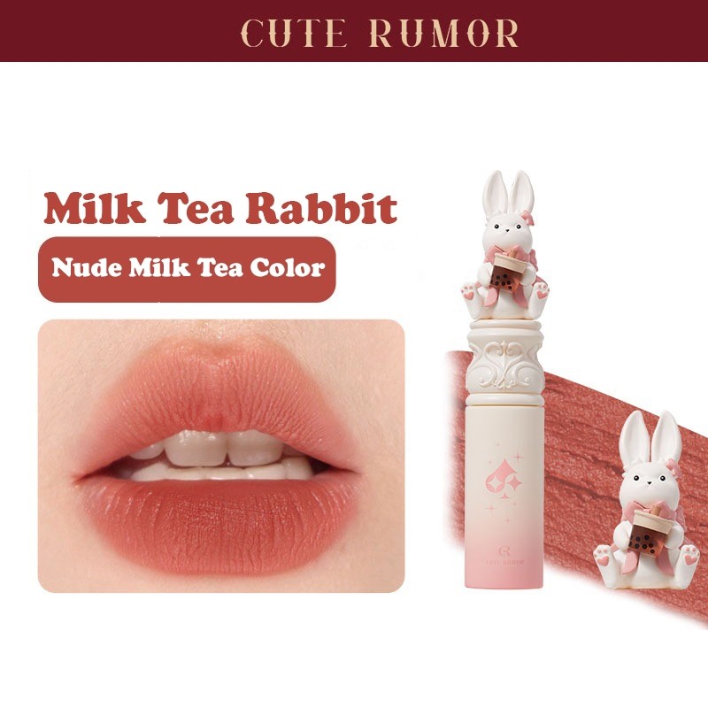 Jual OHSOME-CUTE RUMOR·Wonderland Tea Party creamy lip clay Milk tea ...