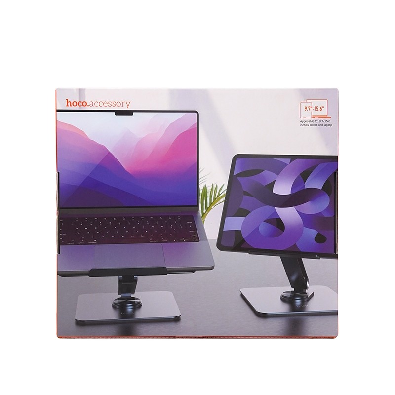 Jual OHSOME hoco PH52 Plus Penyangga Laptop Desktop Aluminium Abu- abu ...