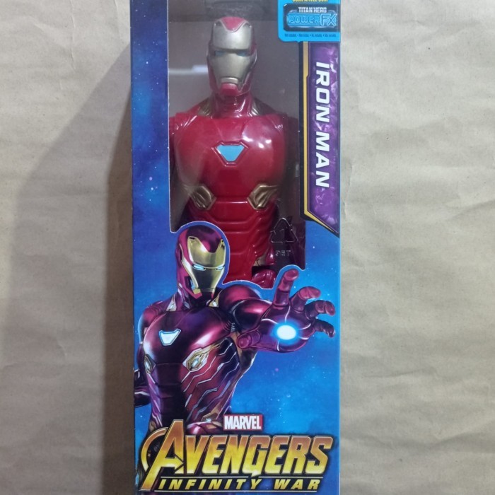 Jual Hasbro Marvel Titan Hero IRON MAN vs VENOMIZED HULK 12inch di