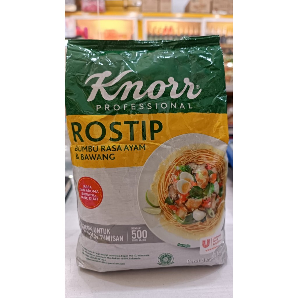 Jual Knorr Rostip Bumbu Rasa Ayam Dan Bawang 1Kg | Shopee Indonesia