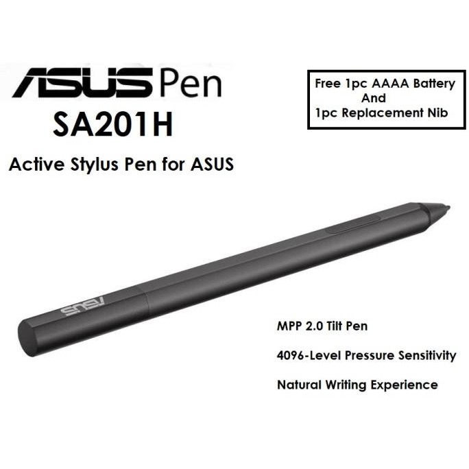Asus SA201H originale Pen SA201H MPP 2.0 incl. batterie per ZenBookFlip13UX363EA/JA,14UN5401QA,15UX564EH,VivoBook14TP1400KA/1401KA, 15UX564EI,Pro15UX564PH,582LR
