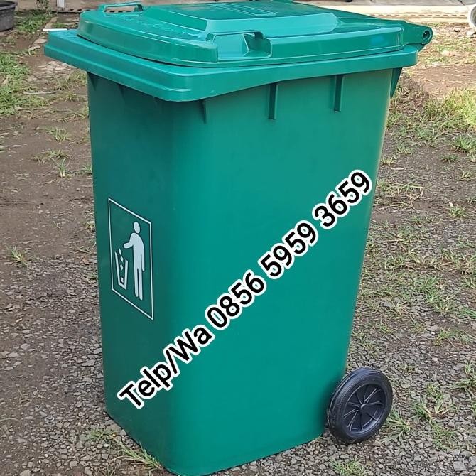 Jual Tempat sampah besar/tong sampah besar roda ukuran 120 Liter ...