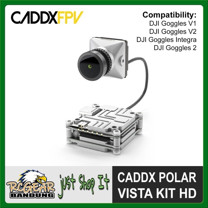 Kit Caddx Polar Vista / Air Unit - Système FPV Numérique HD Starlight - Pour Drone Et Modélisme