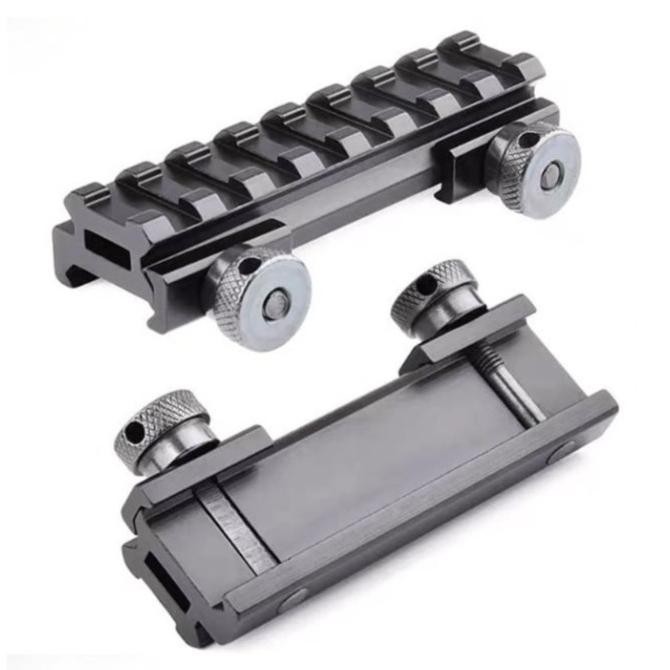 Jual Adapter Peninggi Riser Mount Mounting Scope Rel 22 Ke 22Mm ...