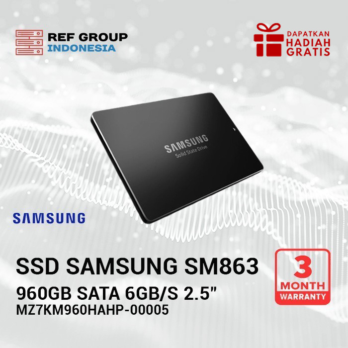Jual SSD Samsung SM863 960GB SATA 6Gb s 2.5 server grade MZ7KM960HAHP 00005 PO Shopee Indonesia
