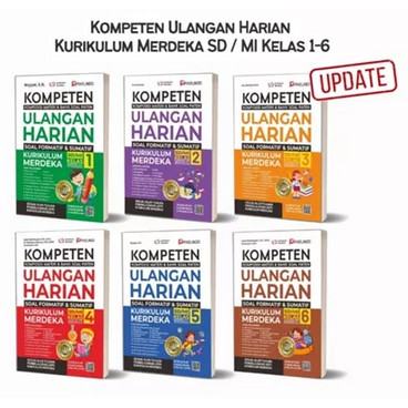 Jual Buku Ulangan Harian Kurikulum Merdeka Kelas 1, 2, 3, 4, 5 & 6 SD ...