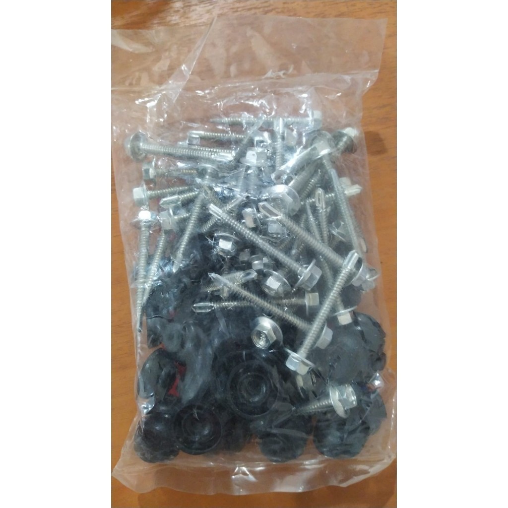 Jual Sekrup Skrup Screw Roofing Ruping Rufing Baut Polycarbonate ...