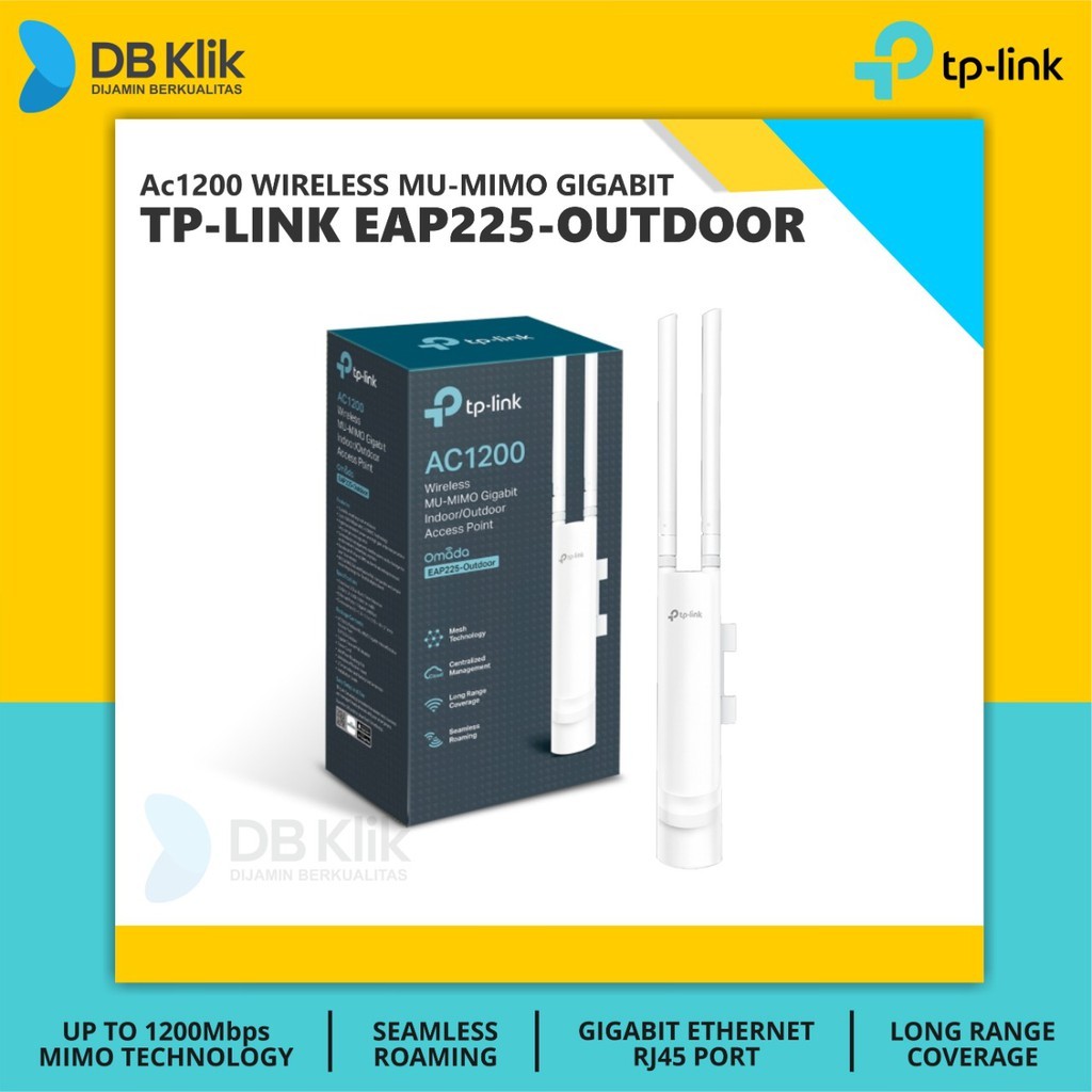Jual Tp-Link Access Point Tp Link Eap225 Outdoor Ac1200 Gigabit - Eap ...