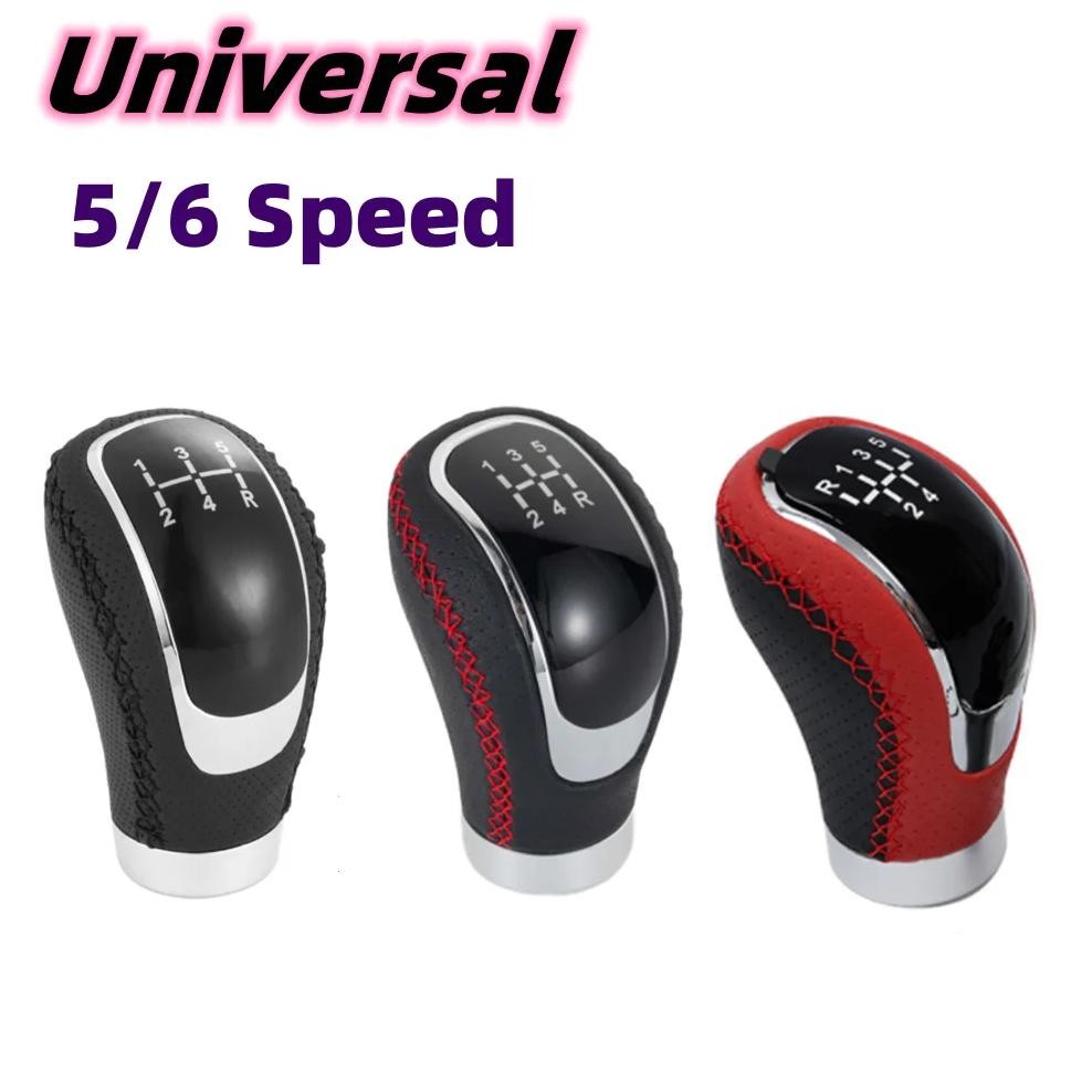 Manuelle Leder-Schaltmanschette Für Honda Fit Jazz 2009-2015 - Schwarzes Upgrade