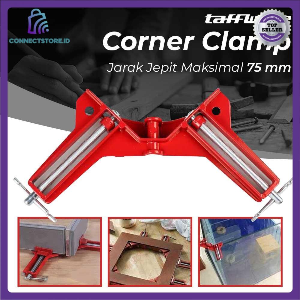 Jual Corner Clamp Penjepit Sudut Frame Kayu Angle 90 Derajat 75mm ...
