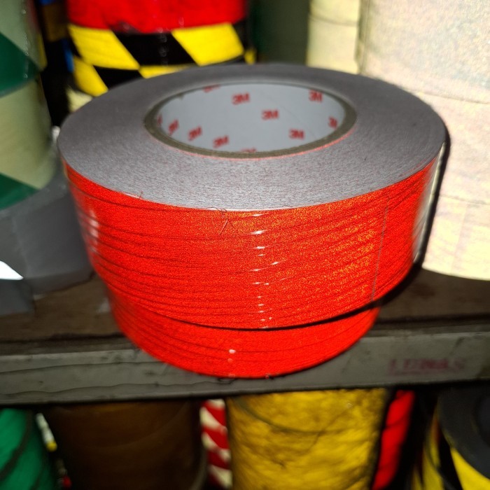 Jual Stiker Scotlite Rlective Merah 610-Scothlite Red 48Mmx45Meter ...