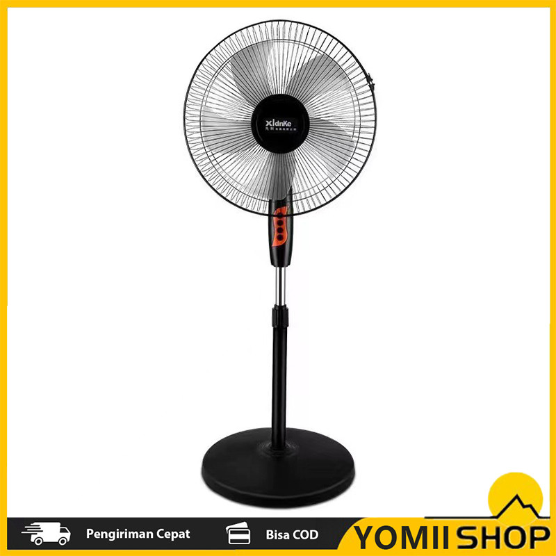 Jual Floor fan -Inch Stand Fan Home Cooling Fan Quiet Floor Fan with ...