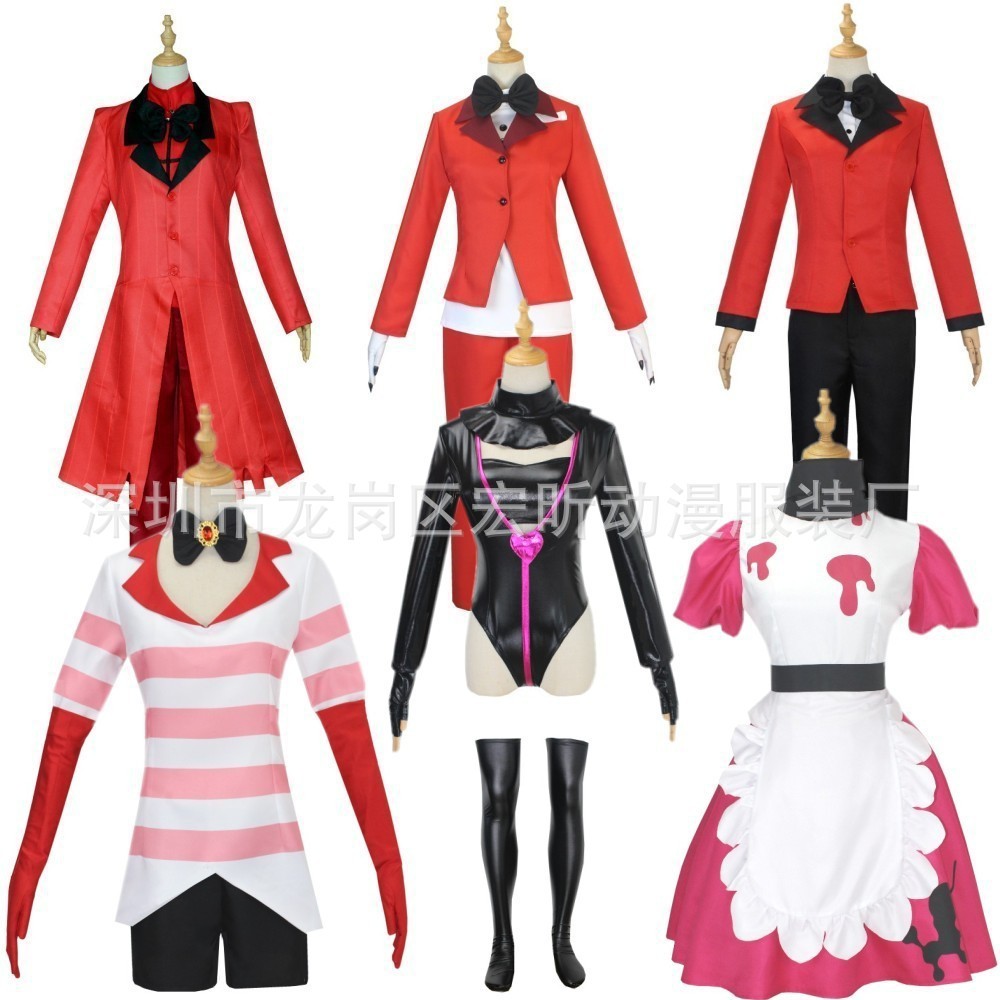 Jual In Stock Hell Inn cos Clothing Angel Neffti Full Set of Characters ...
