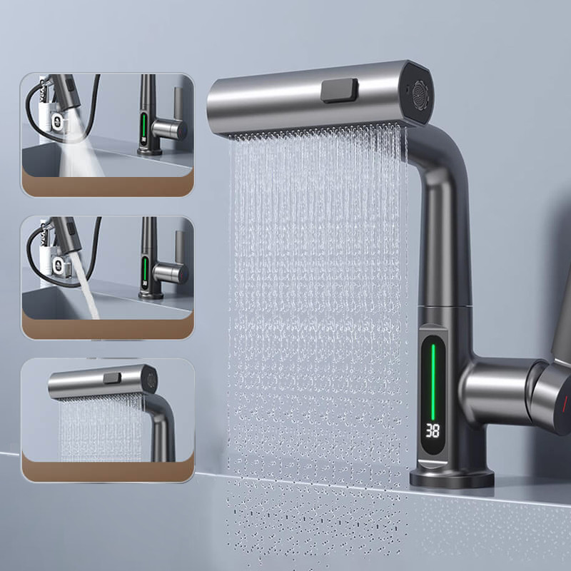 Jual Temperature Digital Display Basin Faut Lift Up Down | Shopee Indonesia