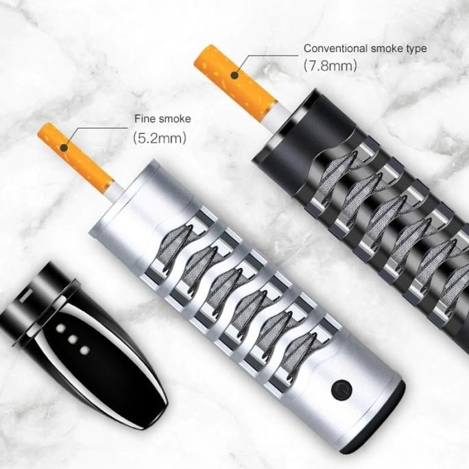 Jual Pipa Asbak Rokok Tempat Asap Debu With Korek 3 In 1 Portable With ...
