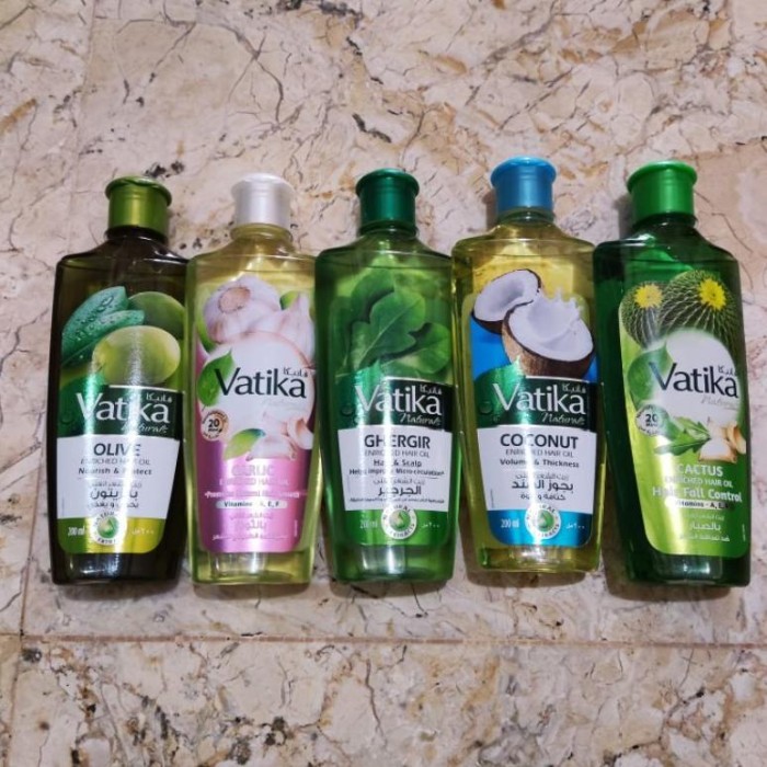 Jual Vatika Naturals Hair Oil 300Ml | Shopee Indonesia